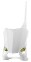 CYCRA STADIUM PLATE HONDA CRF 250 18-21 450 17-20 WHITE