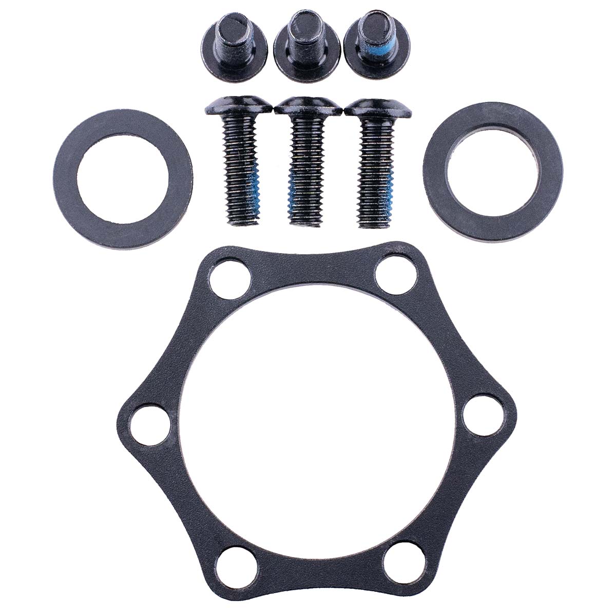 REVERSE HR Boost Adapter (Black) with 3 mm washer and M5 X 15 Bolts