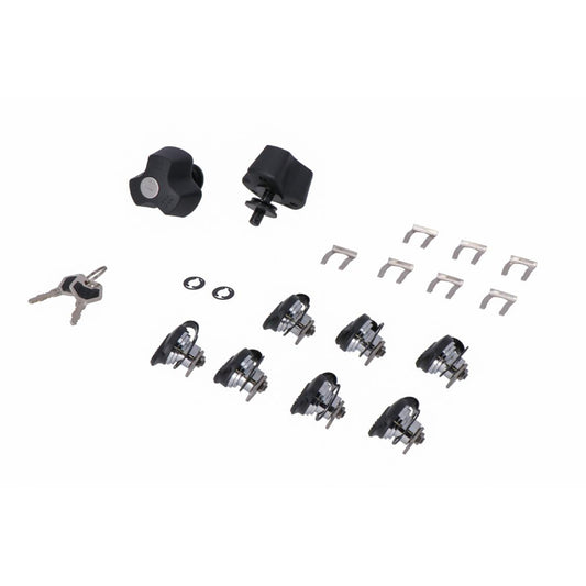 ANTI THEFT PROTECTION FOR SW MOTECH PRO SIDE CARRIER QUICK LOCK FUNCTION 9 MATCHING LOCKS 2 KEYS