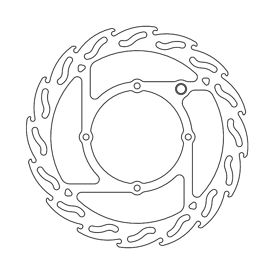 BRAKE DISC FRONT MOTO MASTER FLAME 240MM GAS GAS MC85 HUSQVARNA TC85 KTM 85SX FREERIDE E-SX E