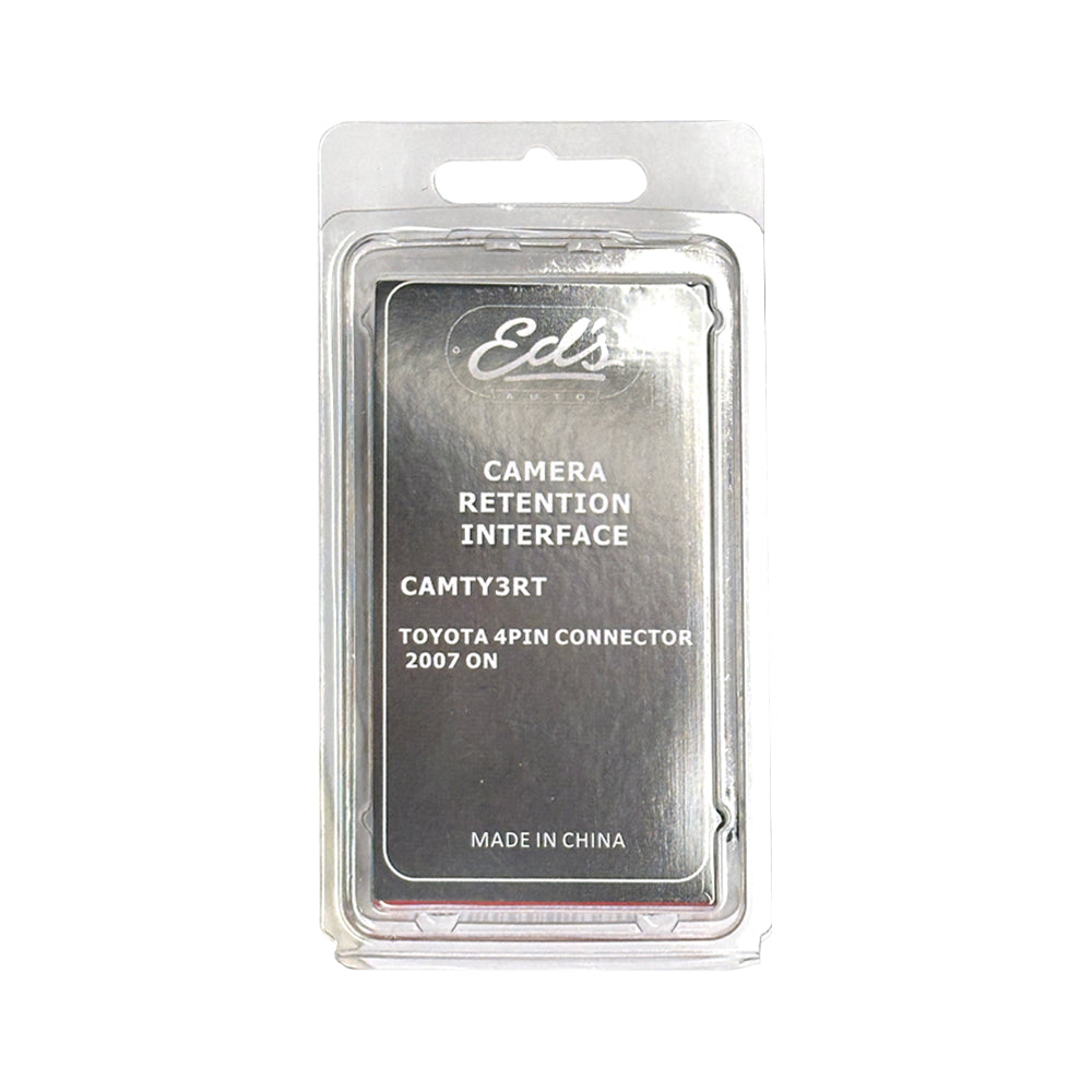 CAMERA RETENTION INTERFACE TOYOTA 4 PIN CONNECTOR 2007 ON