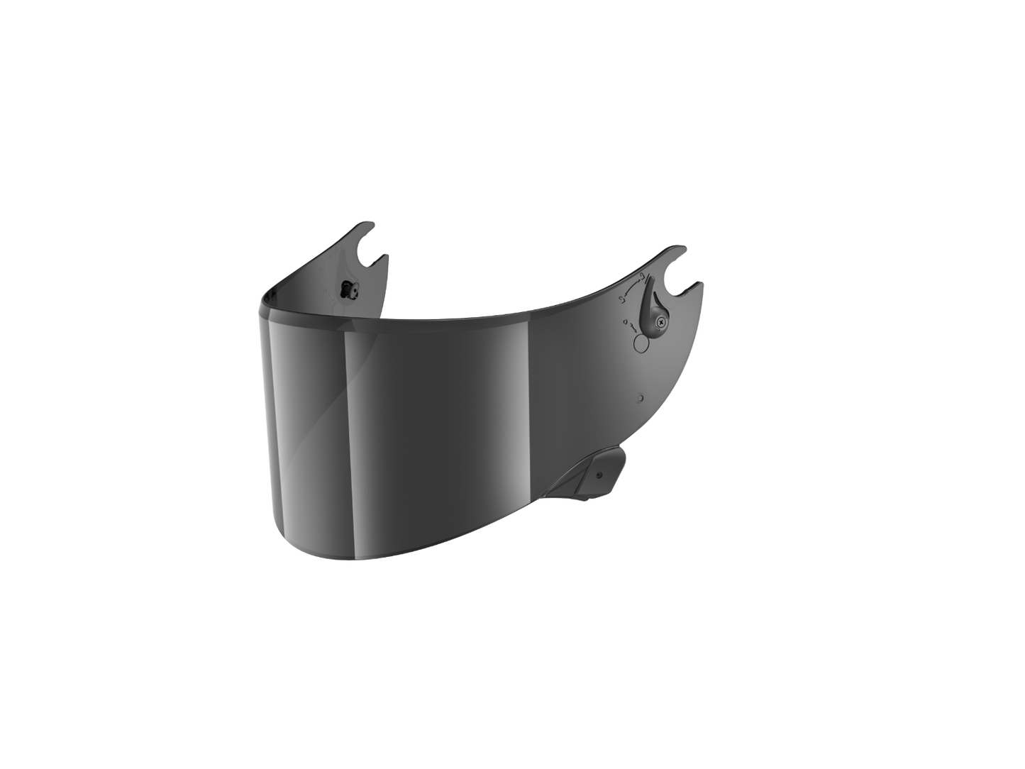 SHARK VISOR RACE-R/PRO DARK TINT AS AF