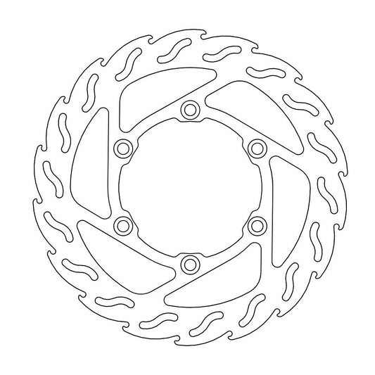 BRAKE DISC FRONT MOTO MASTER FLAME 290MM SUZUKI DR650 96-ON