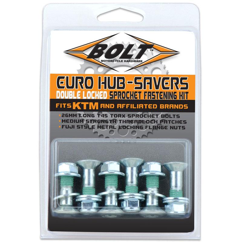 BOLT HUB-SAVERS SPROCKET BOLTS/NUTS -EURO 2008-HS.EU