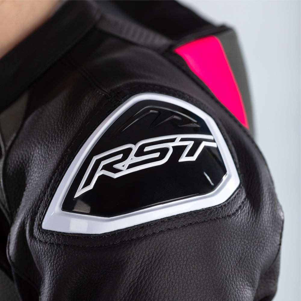 RST LADIES TRACTECH EVO 4 CE 1PC SUIT [BLACK PINK
