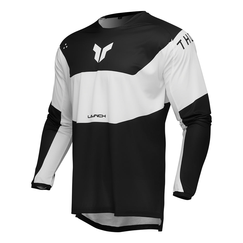 JERSEY S25 THOR MX LAUNCH STORM BLACK SMALL