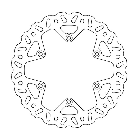 BRAKE DISC REAR MOTO MASTER NITRO GAS GAS 240MM YAMAHA