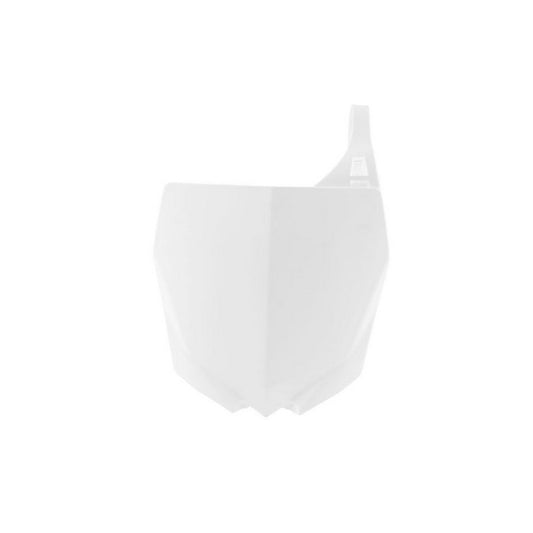 NUMBER PLATE RTECH WHITE YAMAHA YZ125 YZ125X YZ250 YZ250F YZ250FX YZ250X YZ450F YZ450FX