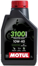 Motul 3100 4T GOLD 10W40 Semi Synthetic Oil 1L