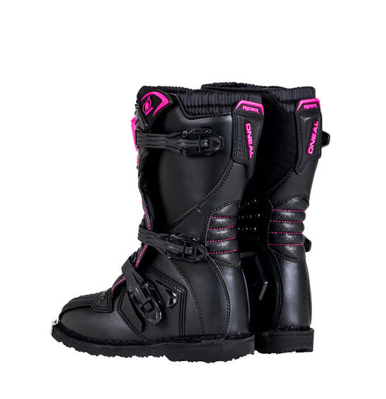 O'Neal Youth RIDER Boot - Black/Pink