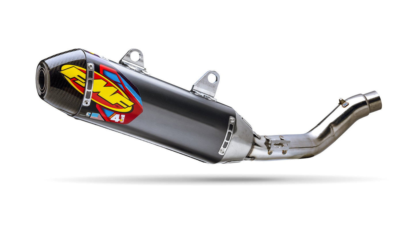 4.1 RCT S/S KX250F/X 2021-23 Muffler w/Carb Cap