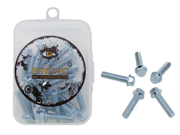 PSYCHIC BOLTS 6X25MM 8MM HEAD 25 PACK