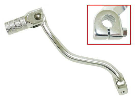GEAR LEVER PSYCHIC SILVER KAWASAKI KX80 86-00 KX85 01-ON KX100 95-21 KX112 22-ON