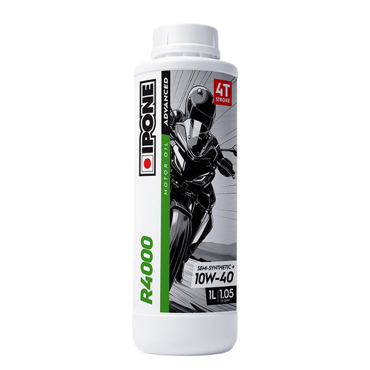 IPONE R4000 - Semi Synthetic+ 4T Oil - 10W-40 1L