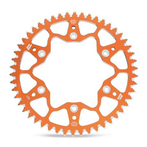 SPROCKET REAR MOTO MASTER ALUMINUM 42T ORANGE GAS GAS MC E HUSQVARNA EE3E TC KTM SX-E