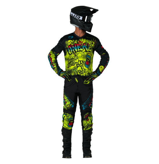 O'Neal 2026 Youth ELEMENT Rancid Pant - Black/Neon