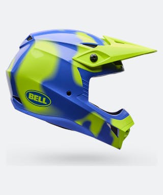 Bell MX-10 MIPS Helmet - Camo Fluorescent Yellow