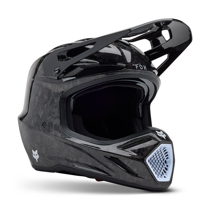 Fox V3 RS Carbon Solid Helmet