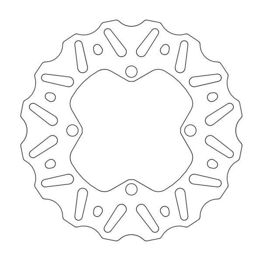 BRAKE DISC FRONT REAR MOTO MASTER NITRO 180MM KAWASAKI KX65 00-ON SUZUKI RM65 03-07