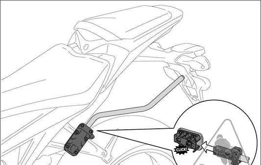 PANNIER MOUNTS SW MOTECH BLAZE QUICK LOCK SPACER BAR HONDA CB500F CB650F CBR500R CBR600RR CBR650F