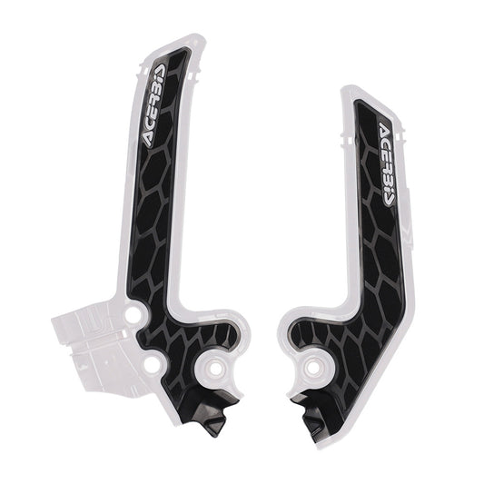 X-Grip Frame Guards White/Black Husqvarna TC85 25 Acerbis