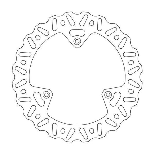 BRAKE DISC FRONT MOTO MASTER NITRO 220MM SUZUKI RM85 05-ON YAMAHA YZ80 93-01 YZ85 02-ON