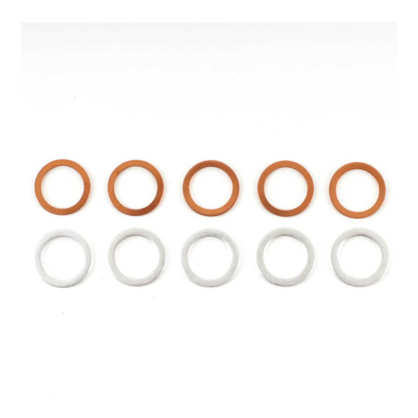 BOLT M10 "BANJO BOLT" ALU/COPPER CRUSH WASHER (Pkt of 10)