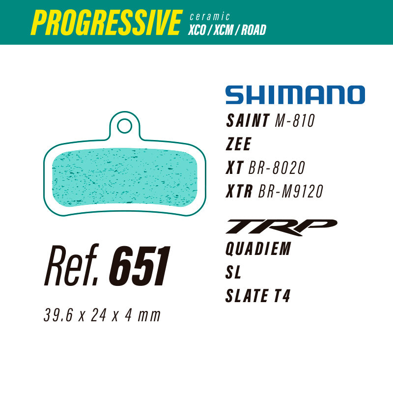 Less Brakes Shimano Progressive 651