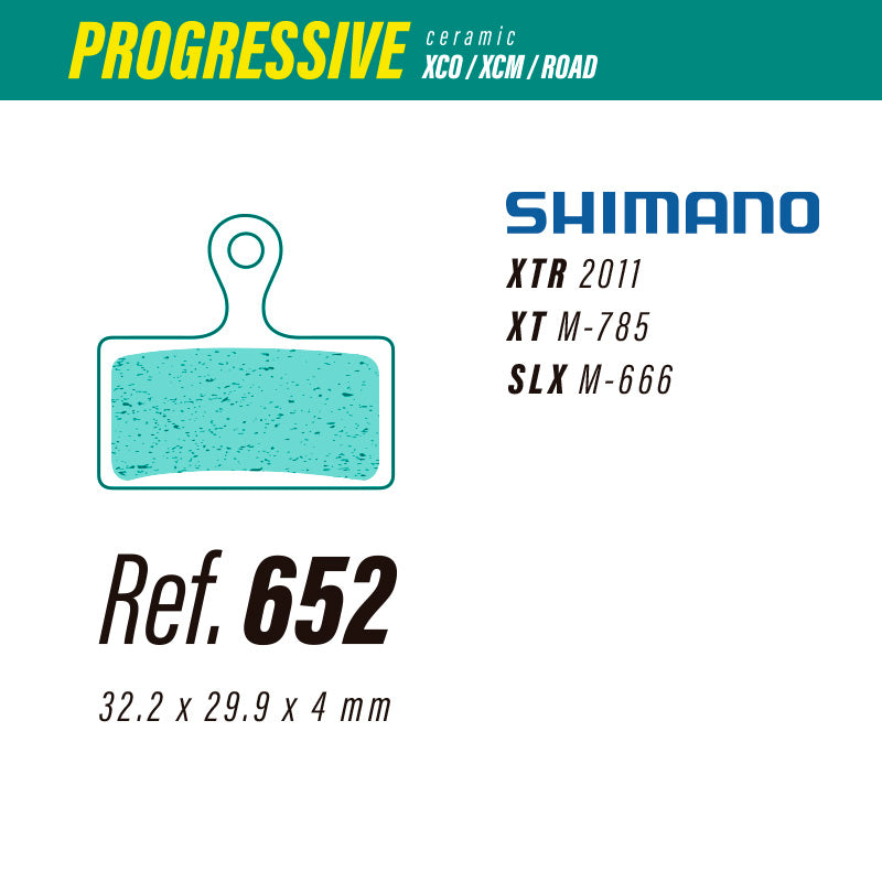 Less Brakes Shimano Progressive 652