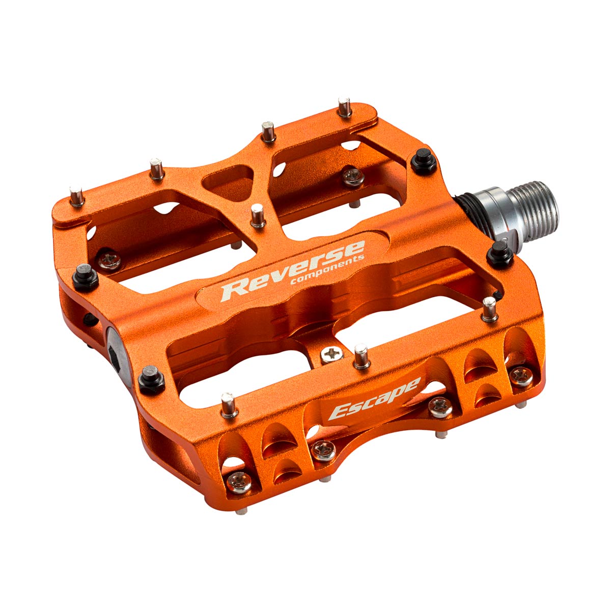 Pedals Reverse Components Escape Orange