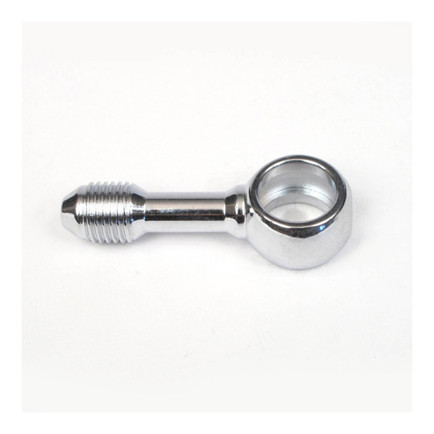 Whites Brake - 11mm (7/16") Banjo - Straight - Chrome Steel
