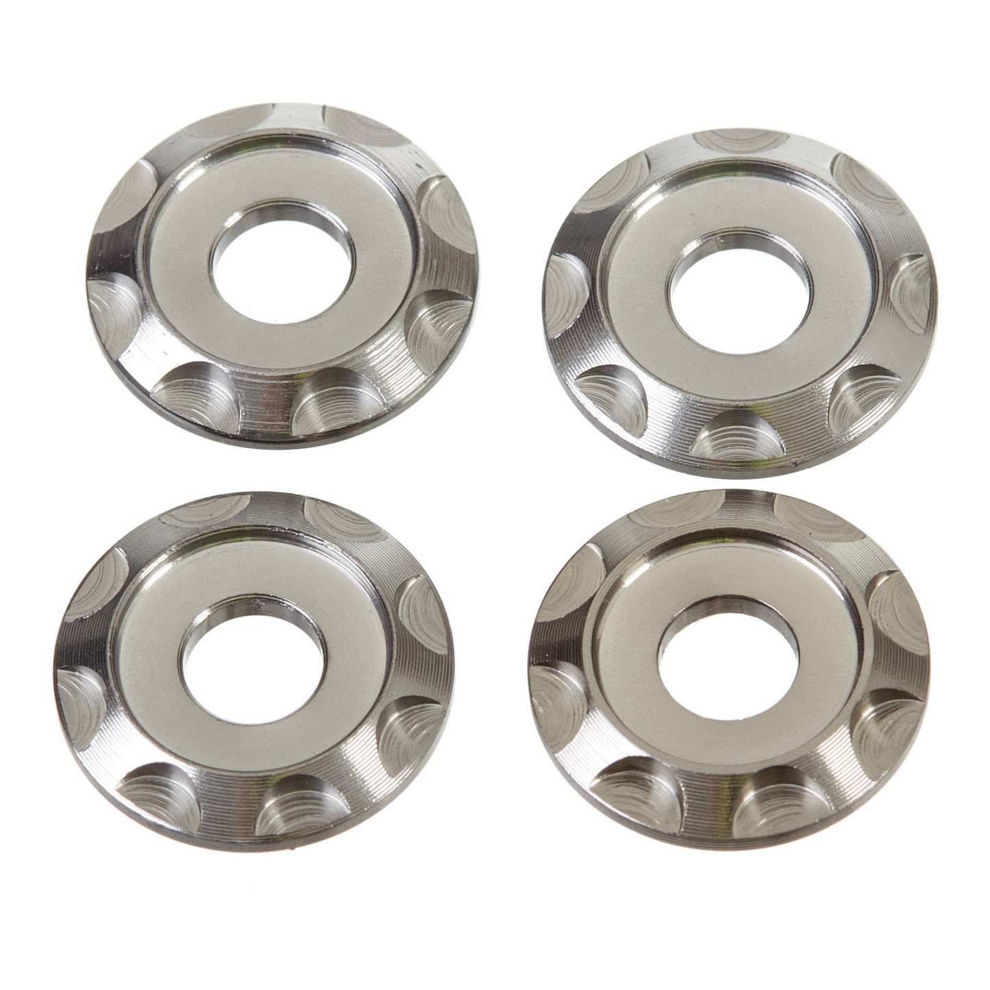 DRC M6 ALUMINUM SPACERS TYPE01 TI-COLOUR 4PCS