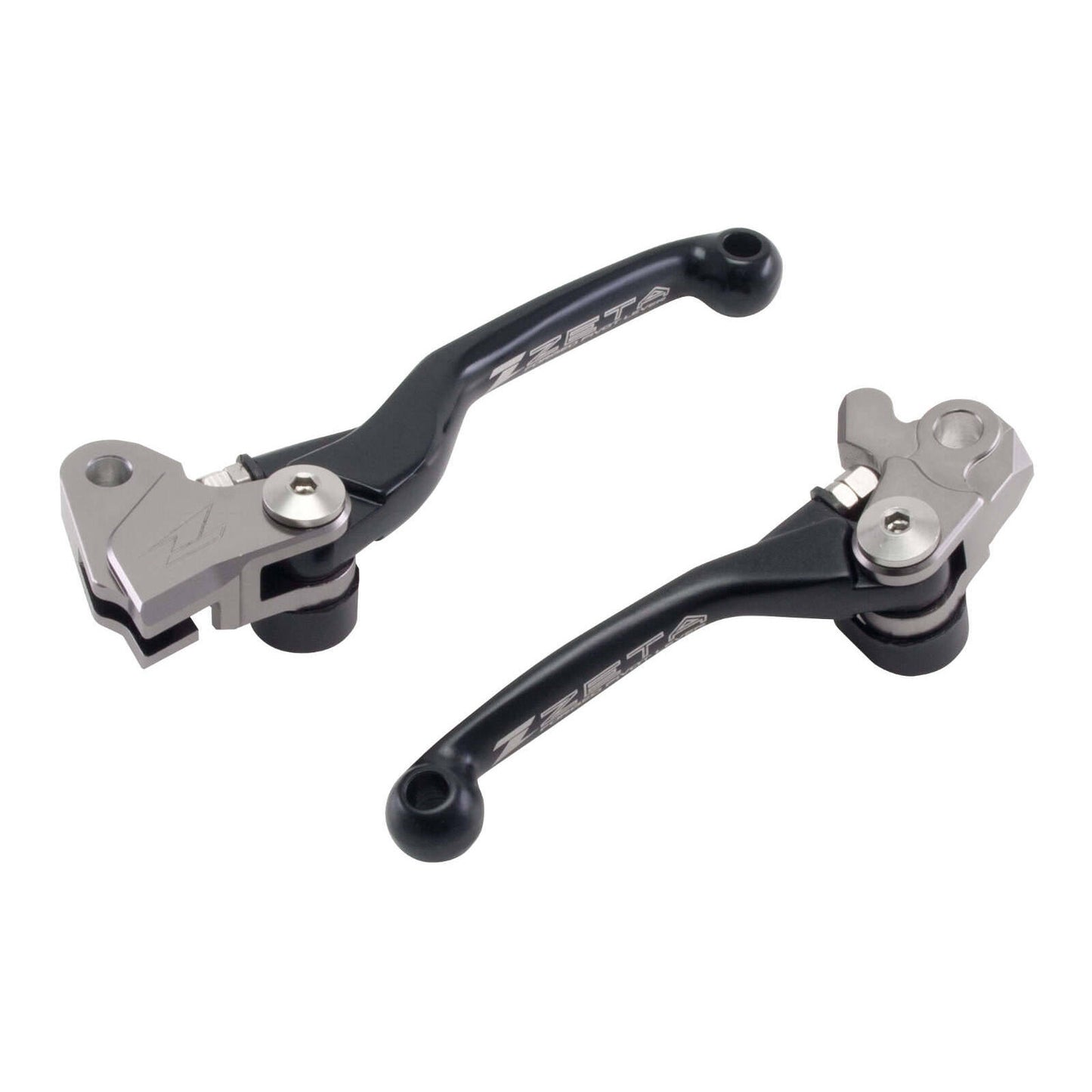Zeta Pivot Lever Set FP - Kawasaki KX250F/ 450F '05-'12 - Black