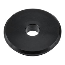 Zeta Aluminium Throttle Tube Replacement End Plug with O-Ring - Black