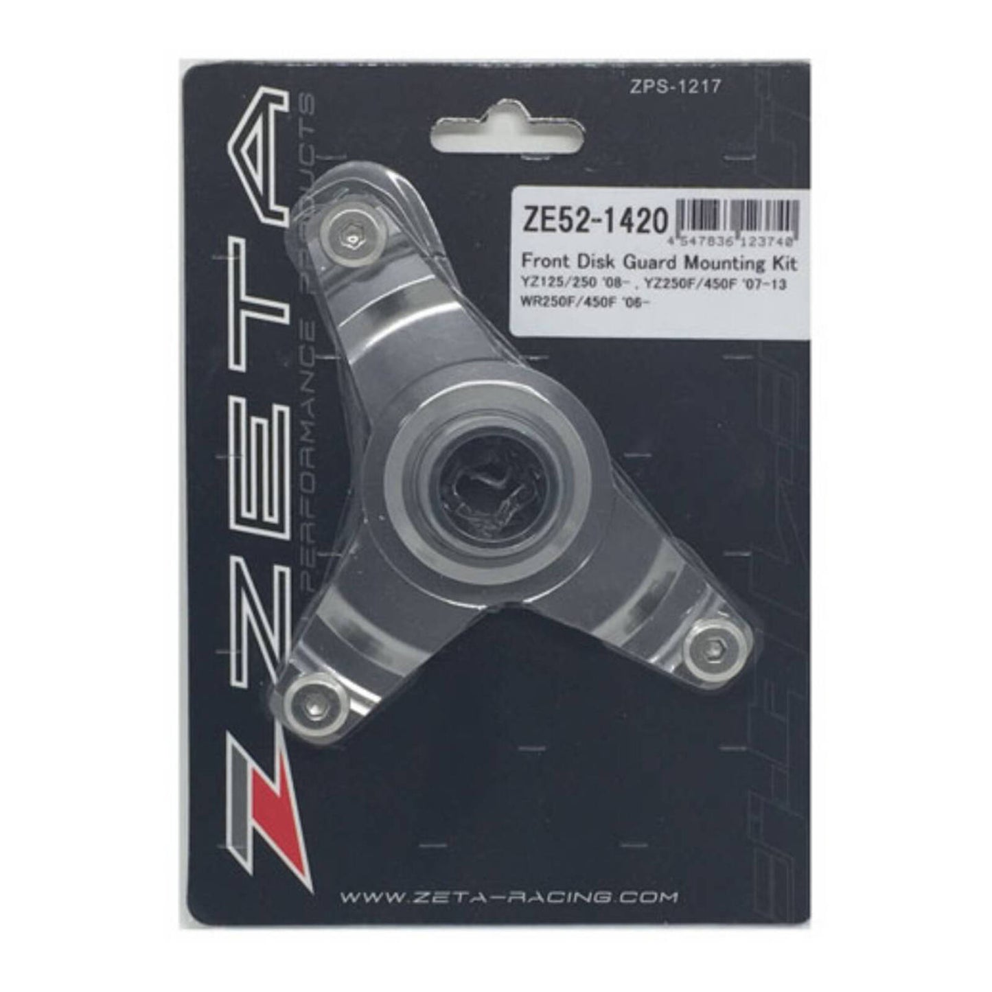 Zeta Front Disc Guard Mounting Kit Yamaha YZ '08-, YZF '07-'13, WRF '0-