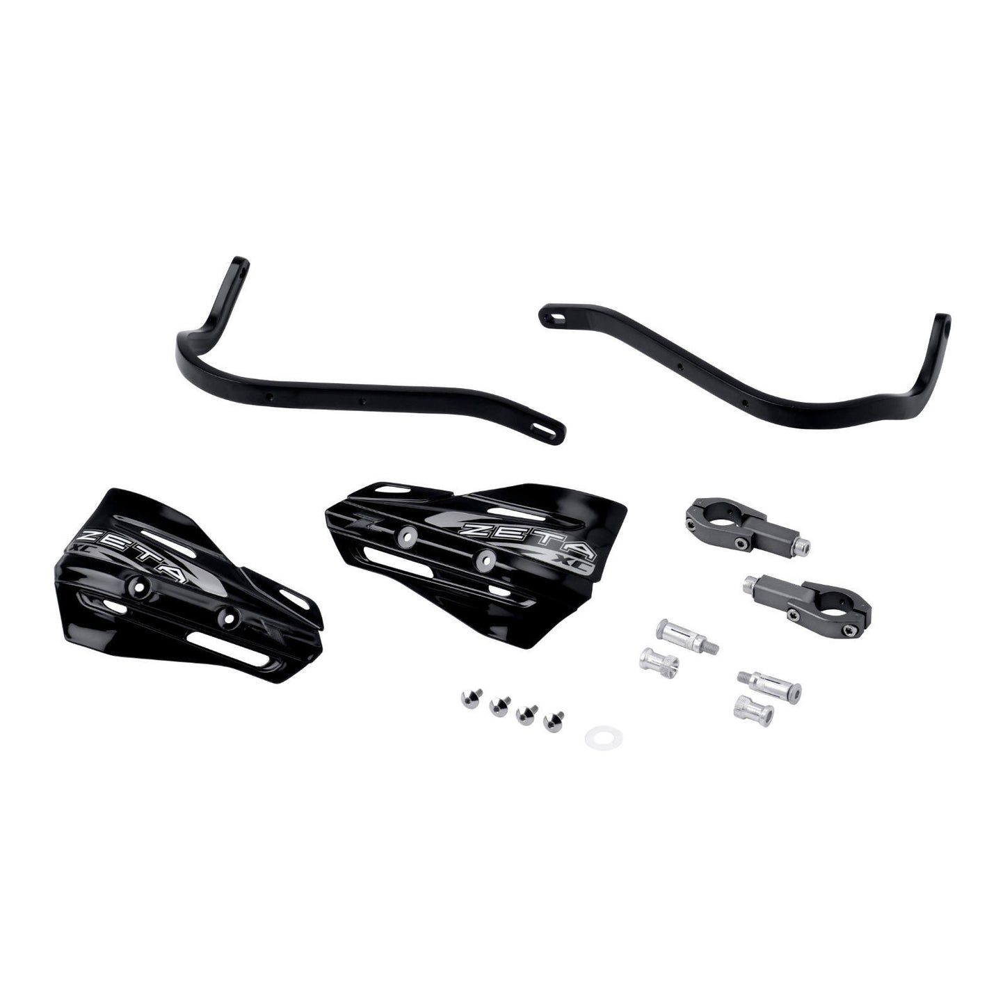 Zeta Armor Handguard XC Kit for 28.6mm Bar - Black / Black