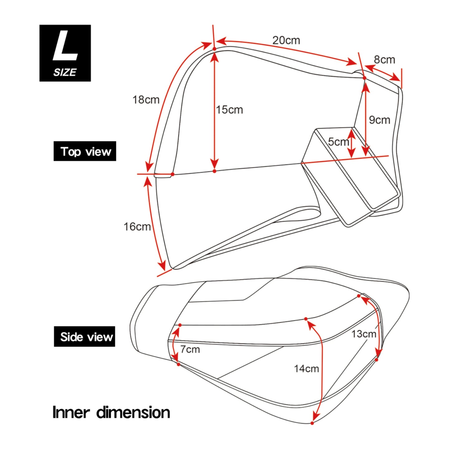 Zeta CW Hand Warmer - Black (L)
