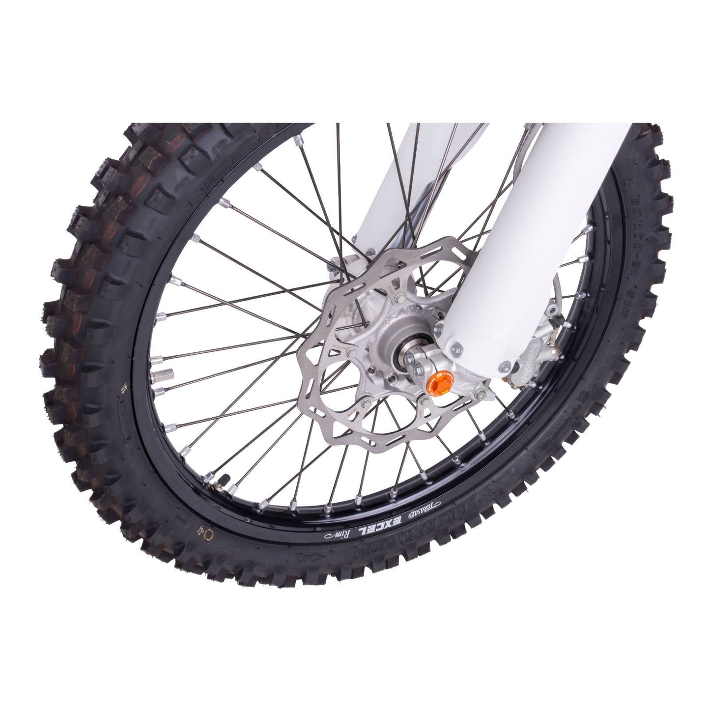 Zeta Axle Stop Bolt M20X19-P1.5 H21 - Orange