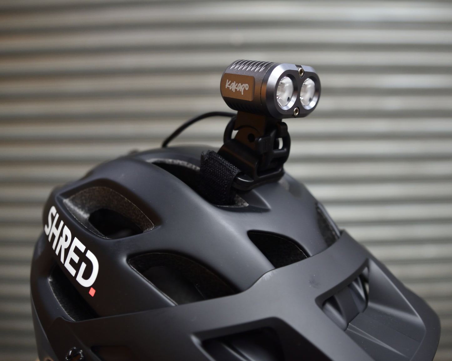 Kakapo Lights 2000 Lumen MTB Helmet & Handlebar Light