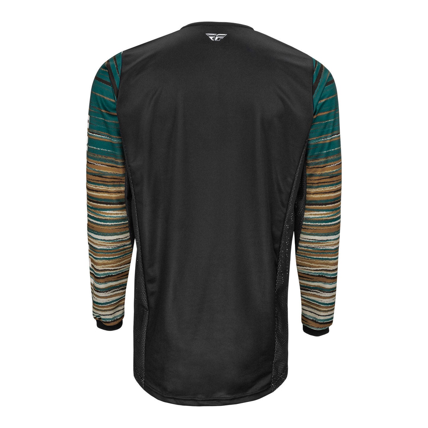 Fly Racing Kinetic Wave Jersey - Black / Rum