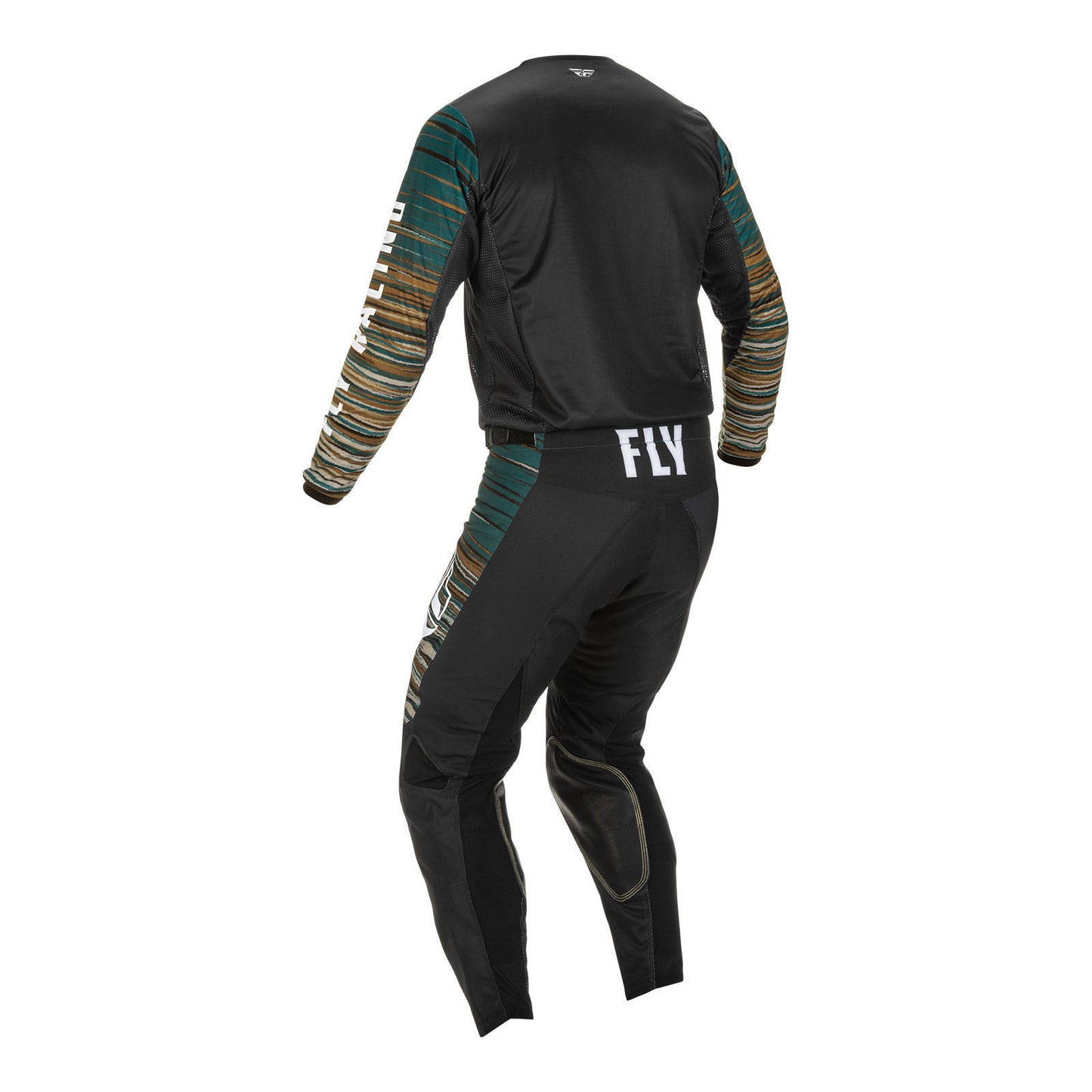Fly Racing Kinetic Wave Jersey - Black / Rum