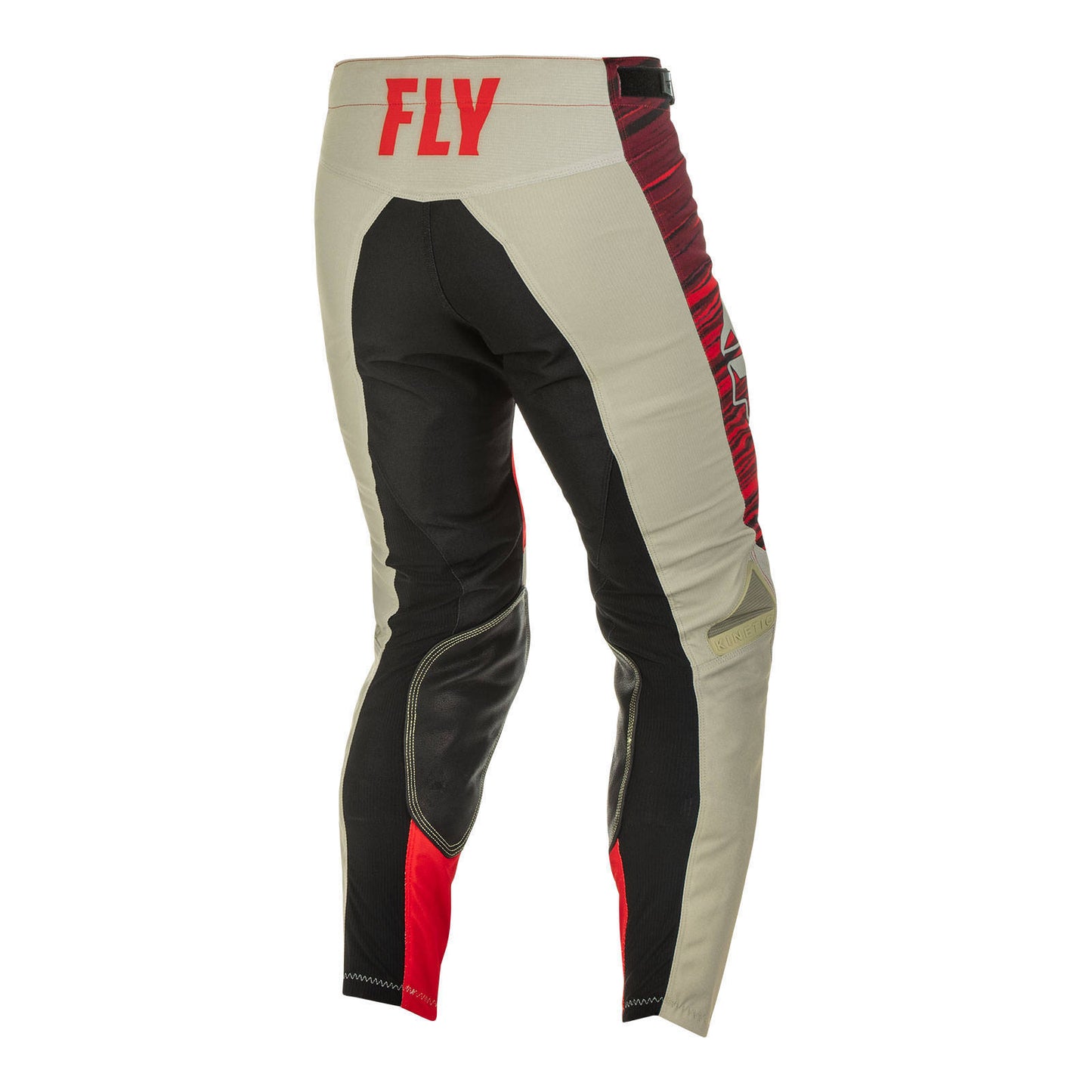 Fly Racing Kinetic Wave Pant - Light Grey / Red