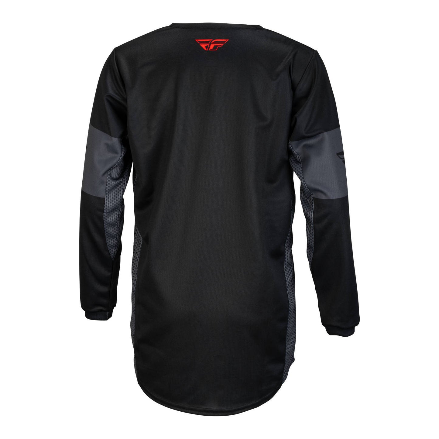 Fly Racing Kinetic Khaos Youth Jersey - Black / Red / Grey