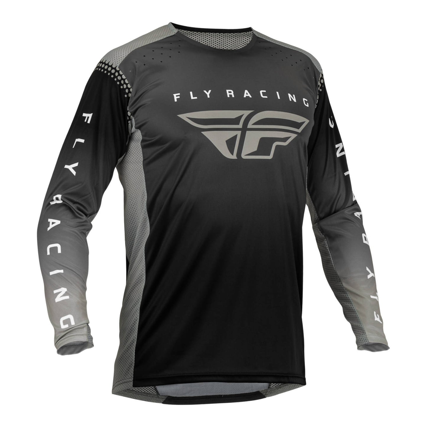 Fly Racing Lite Hydrogen Youth Jersey - Black / Grey