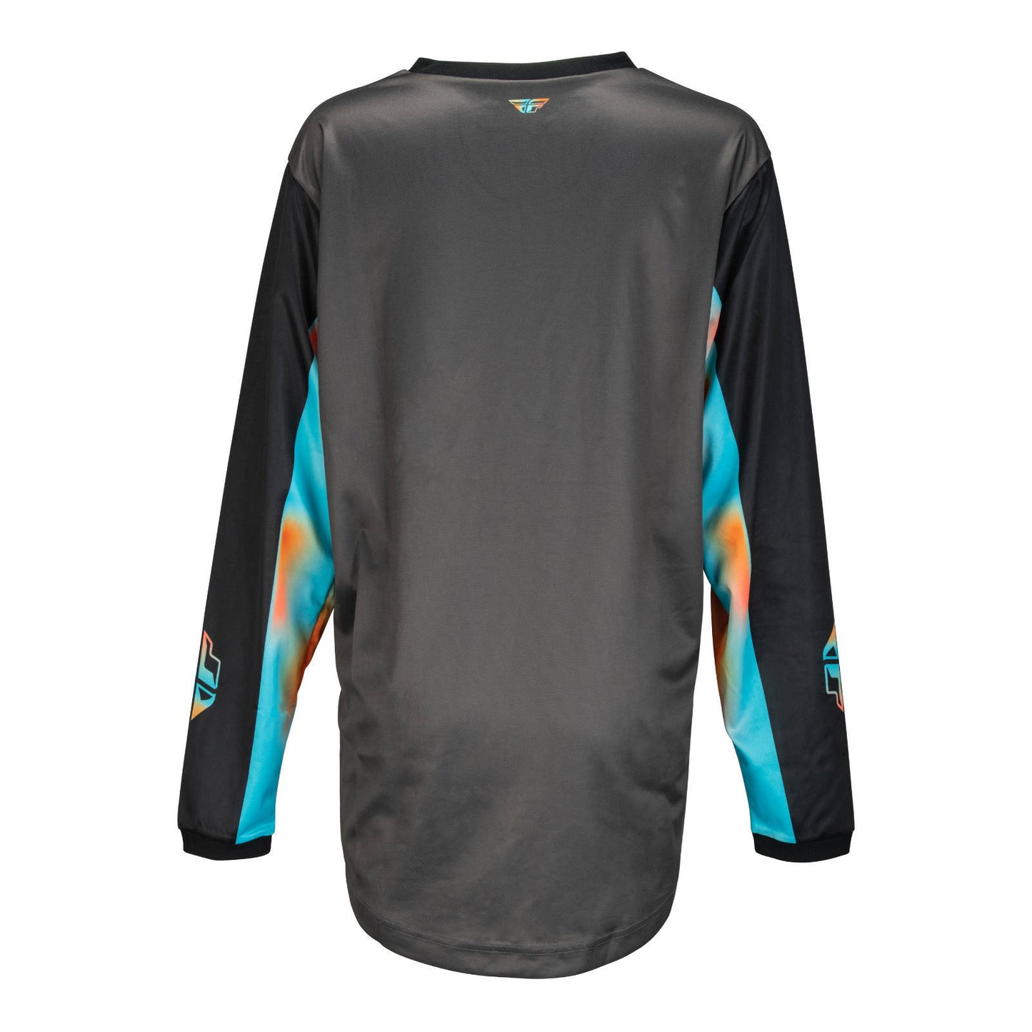 Fly Racing Ladies F-16 Jersey - Grey / Pink / Blue
