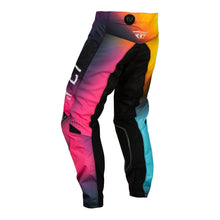 FLY Racing Youth Kinetic Pants - Fuscia / Electric Blue / Hi-Vis