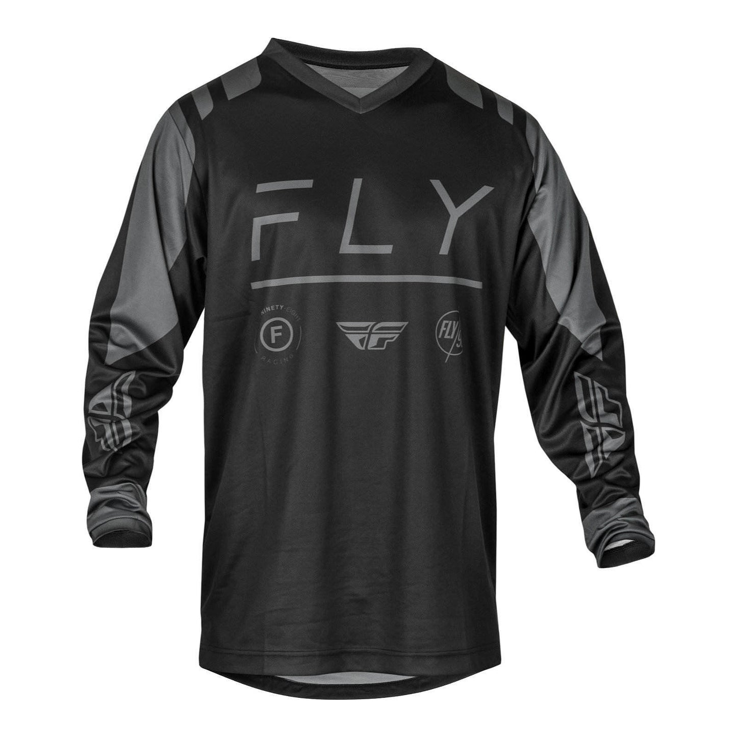 FLY Racing F-16 Jersey - Black / Charcoal