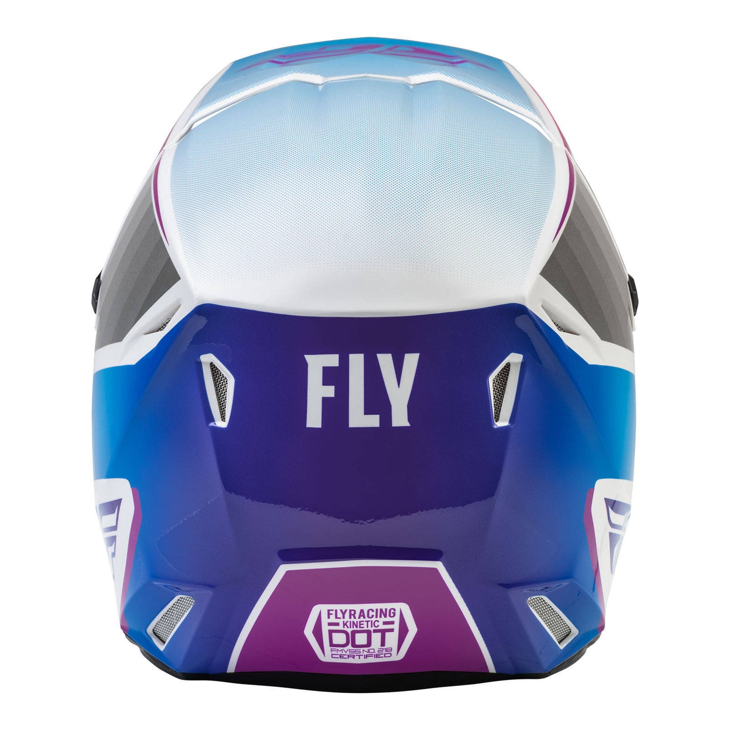 Fly Racing Kinetic Drift Helmet - Pink / White / Blue