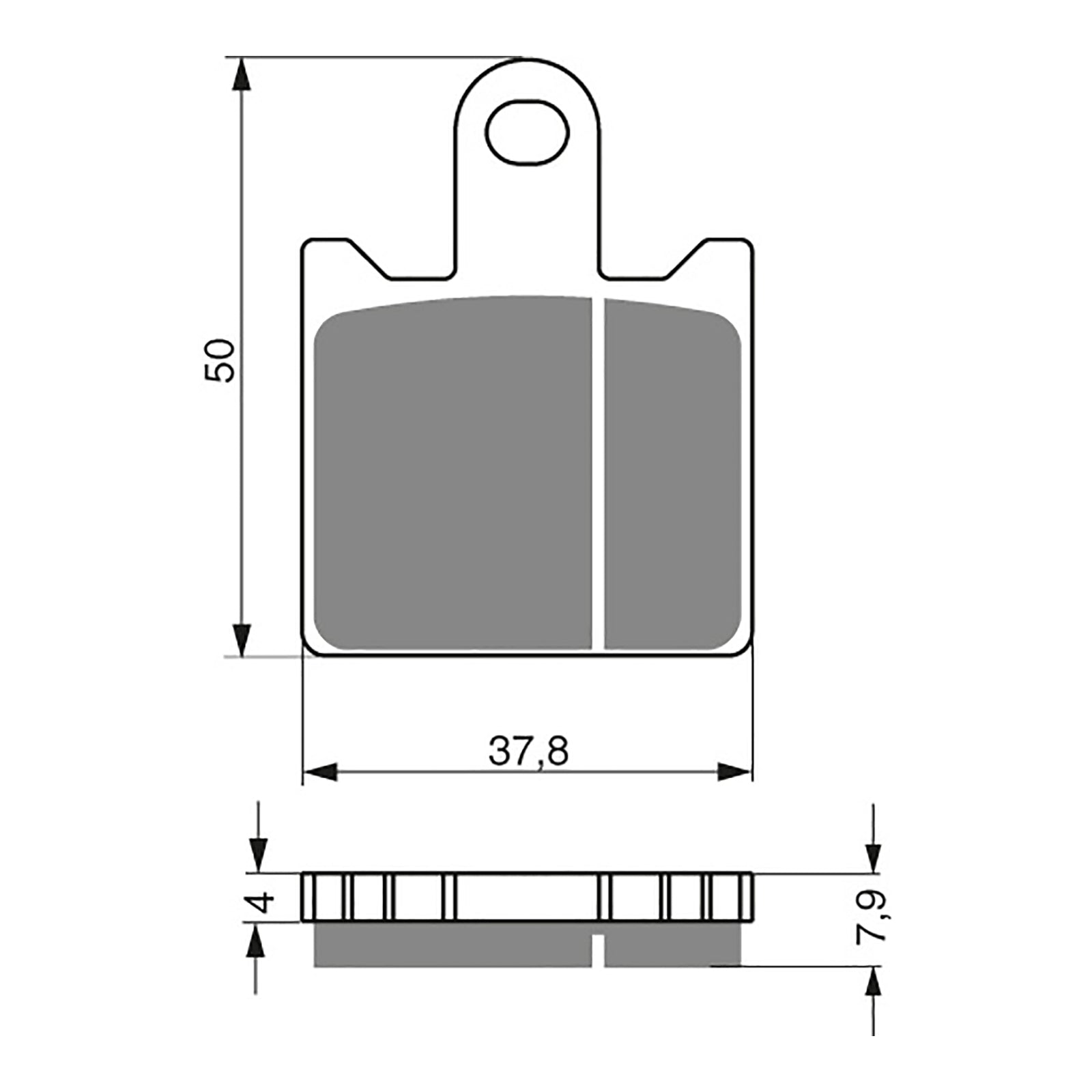 GOLDfren Brake Pads - GPR