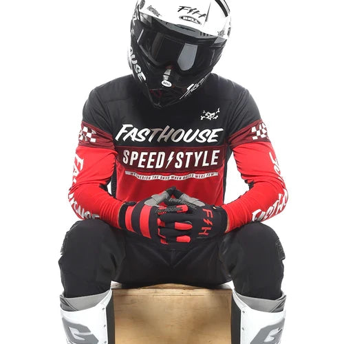 FastHouse Grindhouse Akin Jersey - Red/Black